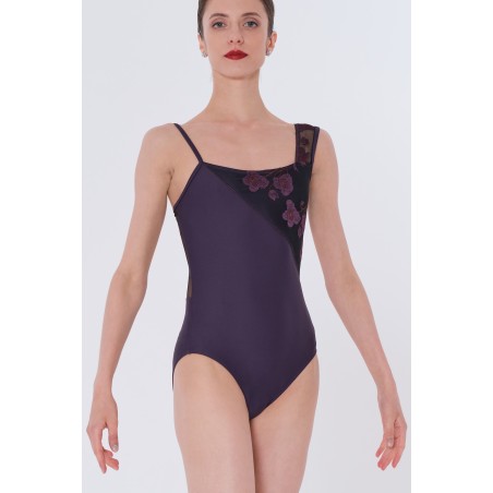IXORA Purple - Justaucorps de Danse Femme – Nouvelle Collection Wearmoi