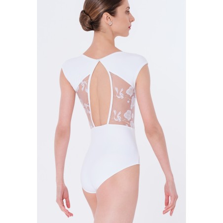Muscari Blanc - Justaucorps de Danse Femme – Nouvelle Collection Wearmoi