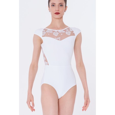 Muscari Blanc - Justaucorps de Danse Femme – Nouvelle Collection Wearmoi