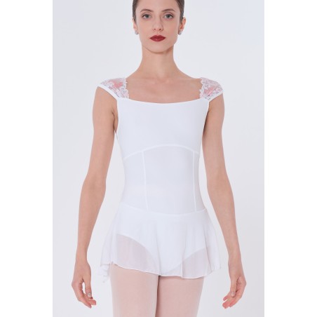 Kamae Blanc - Justaucorps de Danse Femme – Nouvelle Collection Wearmoi