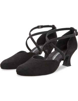 048-113-001 - Chaussures de danse pour femme en cuir suede - diamant