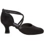 048-113-001 - Chaussures de danse pour femme en cuir suede - diamant