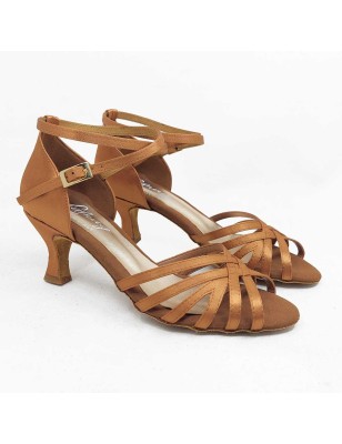 Latine 5/65 talon 6cm - Chaussures danse latine femme pied étroit - LIDMAG