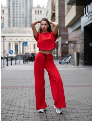 Yoga shirt rouge