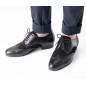 Trapani - chaussures en cuir nappa et daim pour homme - Werner Kern