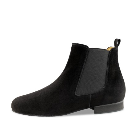 Olbia- Bottines en daim noir pour homme - Werner Kern