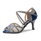 Adriana - chaussures de danse bleues pour femme - Nueva epoca