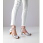 Christelle - chaussures de danse en nappa et brocade pour femme - Anna Kern