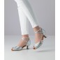 Christelle - chaussures de danse en nappa et brocade pour femme - Anna Kern