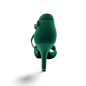 216 - chaussures femmes velvet vert - BD Dance 216 - chaussures femmes velvet vert - BD Dance