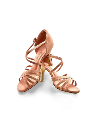 216 - chaussures femmes velvet Rose - BD Dance