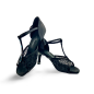 233 - chaussures de tango satin/mesh - BD DANCE 233 - chaussures de tango satin/mesh - BD DANCE