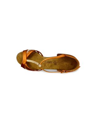 2804 - chaussures de danse bronze et or - BD DANCE