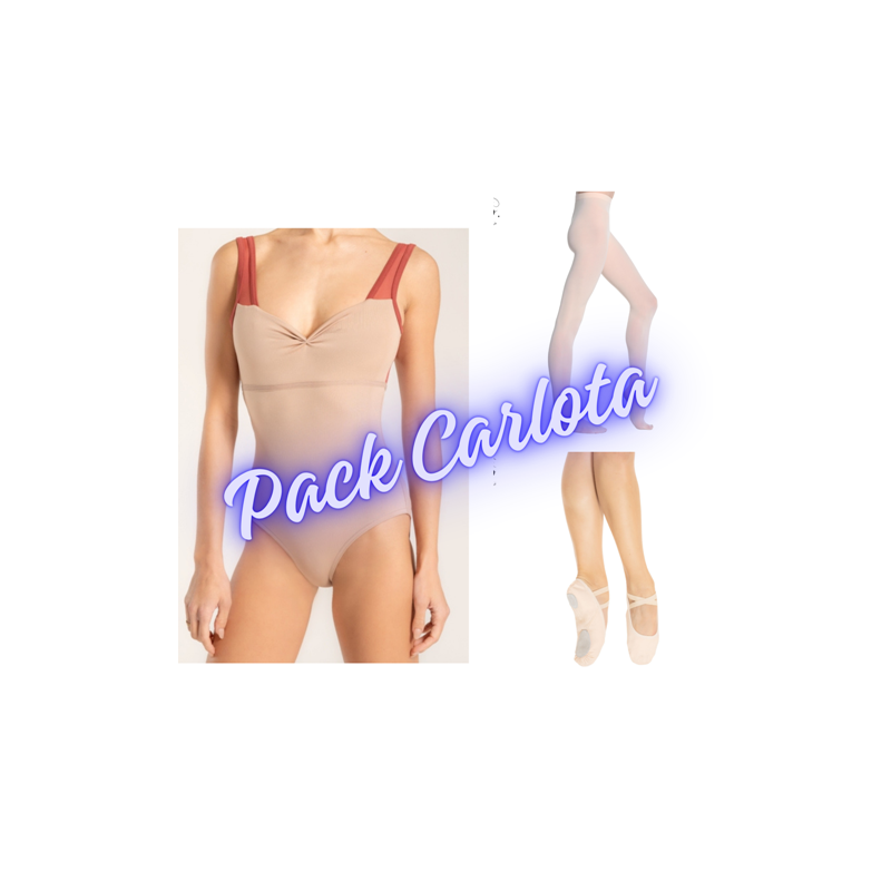 Pack de danse Carlota (Justau + Collants + Chaussons) - Dansez-Vous