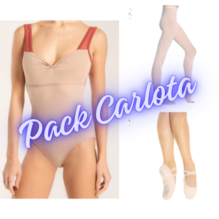 Pack de danse Carlota (Justau + Collants + Chaussons) - Dansez-Vous