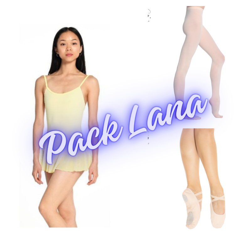 Pack de danse LANA (justau + collants + chaussons) - Dansez vous