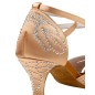 Océane 60 - Chaussures de danse ouvertes en satin avec strass - Anna Kern Océane 60 - Chaussures de danse ouvertes en satin avec strass - Anna Kern