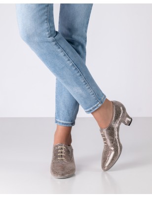 Runa 45 - Chaussures de danse beige antik pour femme talon 45mm - Werner Kern