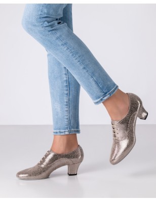 Runa 45 - Chaussures de danse beige antik pour femme talon 45mm - Werner Kern