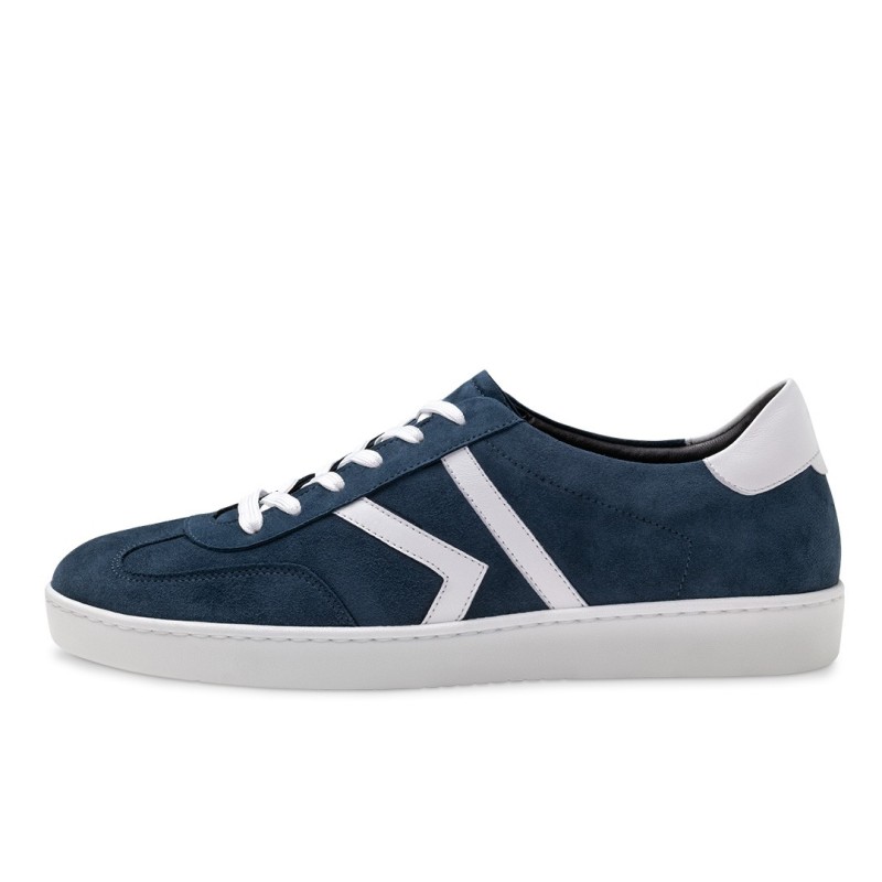 Salerno - Chaussures de danse type sneaker suede denim pour hommes - Werner Kern