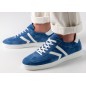 Salerno - Chaussures de danse type sneaker blue jeans pour hommes - Werner Kern