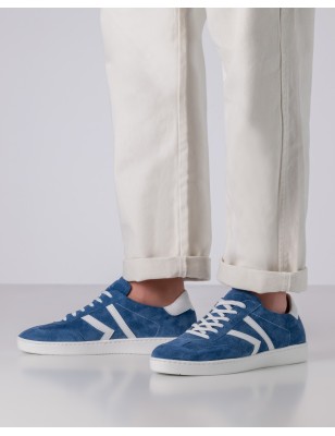Salerno - Chaussures de danse type sneaker blue jeans pour hommes - Werner Kern