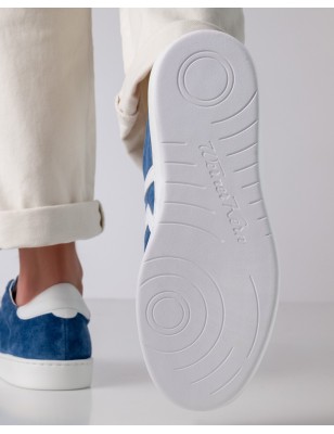 Salerno - Chaussures de danse type sneaker blue jeans pour hommes - Werner Kern