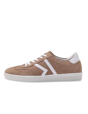 Salerno - Chaussures de danse type sneaker beige taupe pour hommes - Werner Kern