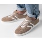 Salerno - Chaussures de danse type sneaker beige taupe pour hommes - Werner Kern