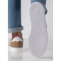 Salerno - Chaussures de danse type sneaker beige taupe pour hommes - Werner Kern