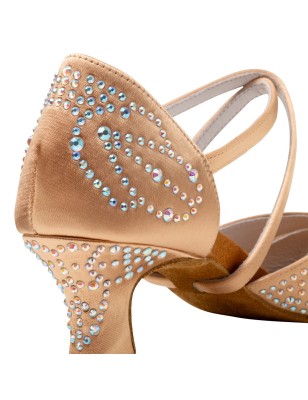 Vianne - Chaussures de danse talon 5cm avec strass - Anna Kern