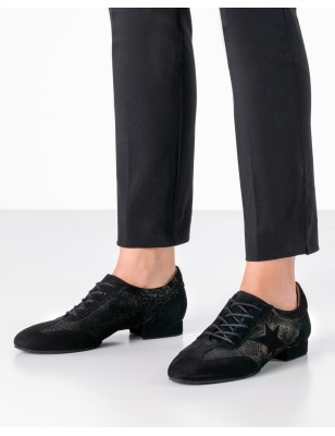 Ariana - Chaussures de danse noires à lacets pour femmes - Werner Kern