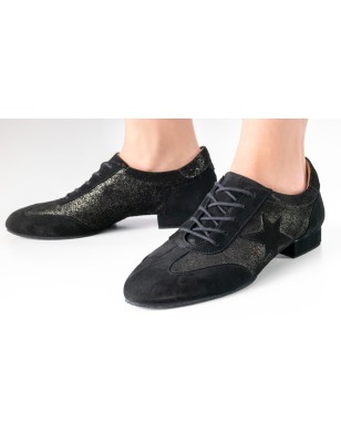 Ariana - Chaussures de danse noires à lacets pour femmes - Werner Kern