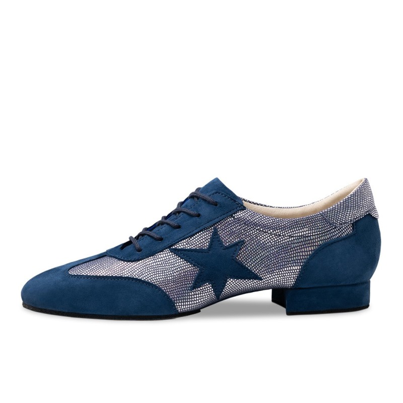 Ariana - Chaussures de danse bleues à lacets pour femmes - Werner Kern Ariana - Chaussures de danse bleues à lacets pour femmes - Werner Kern