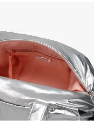 Sac Repetto Polochon Medium argent