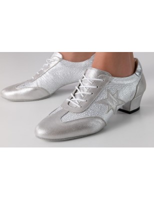 Ariana - Chaussures training blanches talon 3,5cm pour femmes - Werner Kern