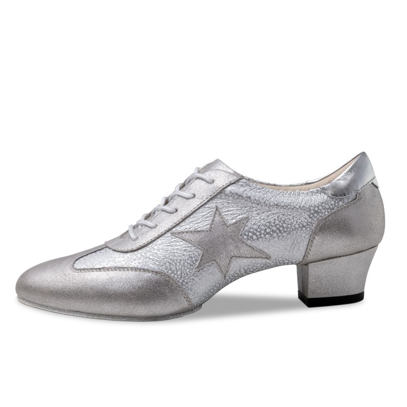Ariana - Chaussures training blanches talon 3,5cm pour femmes - Werner Kern