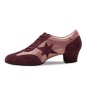Ariana - Chaussures training  bordeaux talon 3,5cm pour femmes - Werner Kern