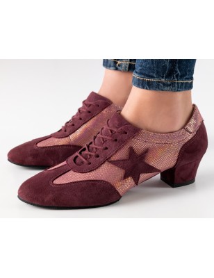 Ariana - Chaussures training  bordeaux talon 3,5cm pour femmes - Werner Kern