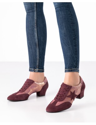 Ariana - Chaussures training  bordeaux talon 3,5cm pour femmes - Werner Kern