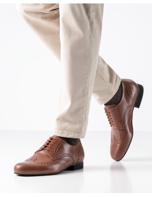 Bormio - Chaussures de danse hommes brunes - Werner Kern