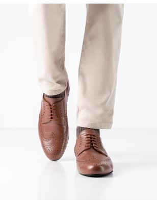 Bormio - Chaussures de danse hommes brunes - Werner Kern