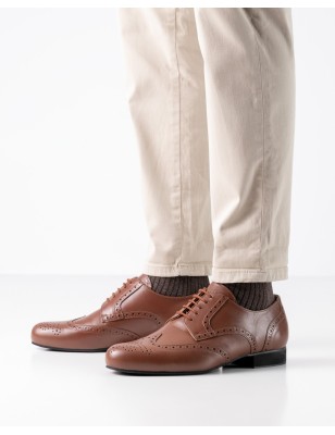 Bormio - Chaussures de danse hommes brunes - Werner Kern