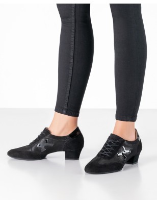 Bruni - Chaussures training  noire talon 3,5cm pour femmes - Werner Kern