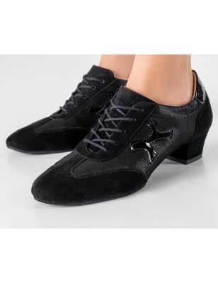 Bruni - Chaussures training  noire talon 3,5cm pour femmes - Werner Kern