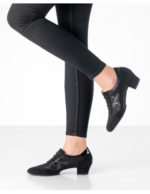 Bruni - Chaussures training  noire talon 3,5cm pour femmes - Werner Kern