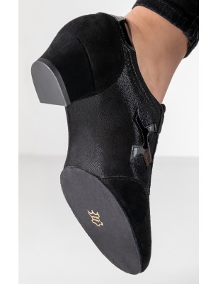 Bruni - Chaussures training  noire talon 3,5cm pour femmes - Werner Kern