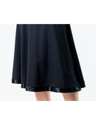 Sari - Jupe de danse noir bordure satin - Werner Kern