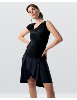 Vana - Jupe de danse noir type portefeuille - Werner Kern