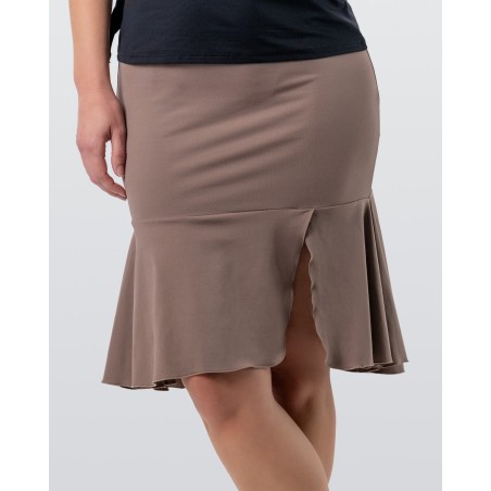 Viva - Jupe à volant de danse taupe - Werner Kern